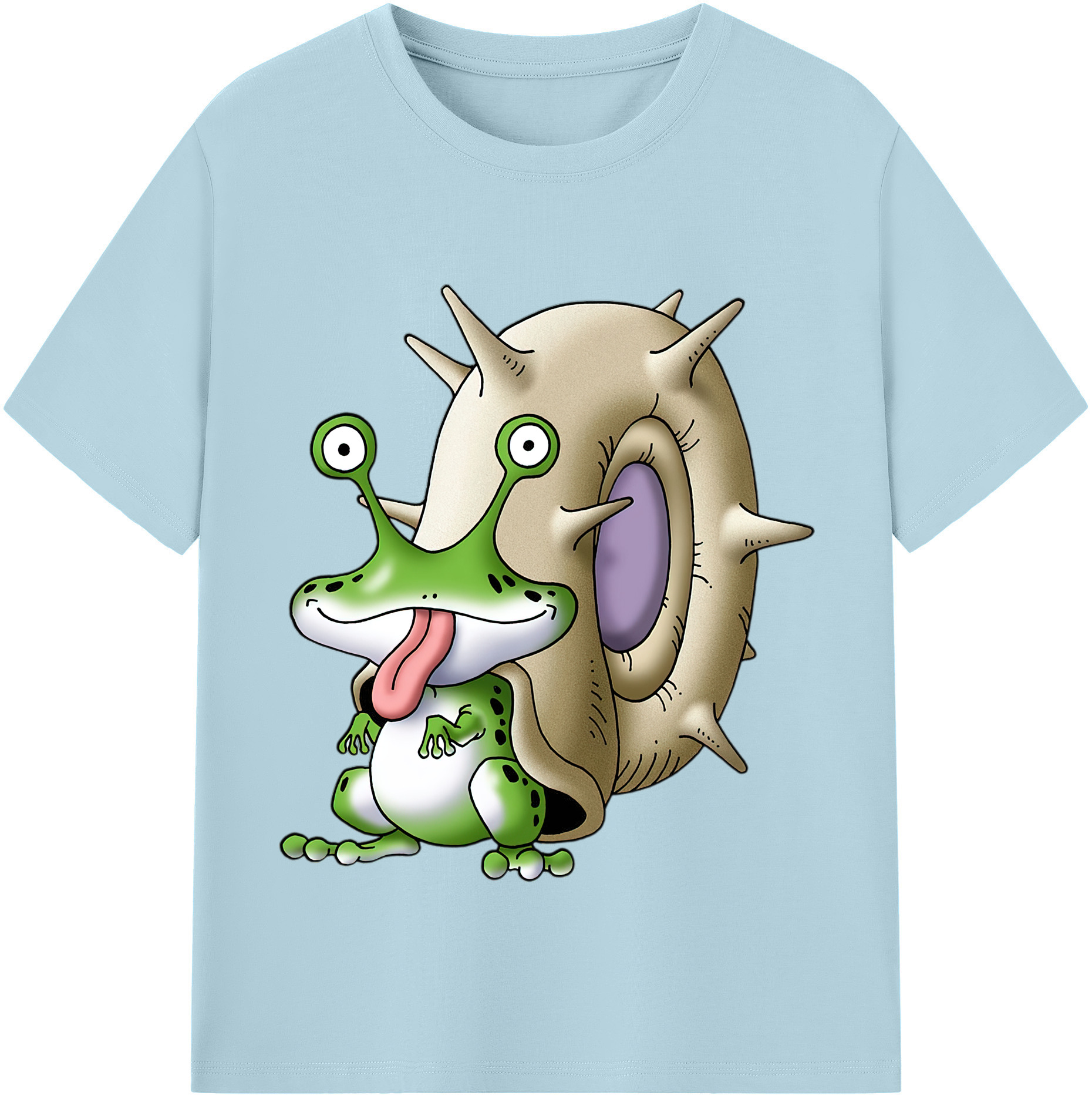 （画像用） ドラゴンクエスト Doragon Kuesuto Dragon Quest 綿100％半袖Tシャツ（フロントプリント）